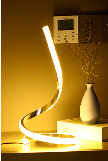 S-Shaped Eye-Caring LED Night Light for Home Decor