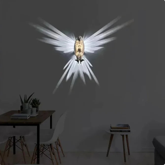 AeroGlow™ Bird Wall Lamp