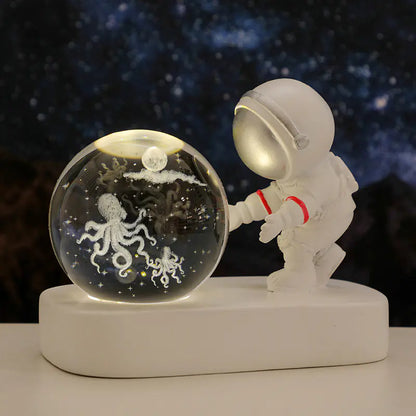 Creative Astronaut Starry Night Desk Light Decor