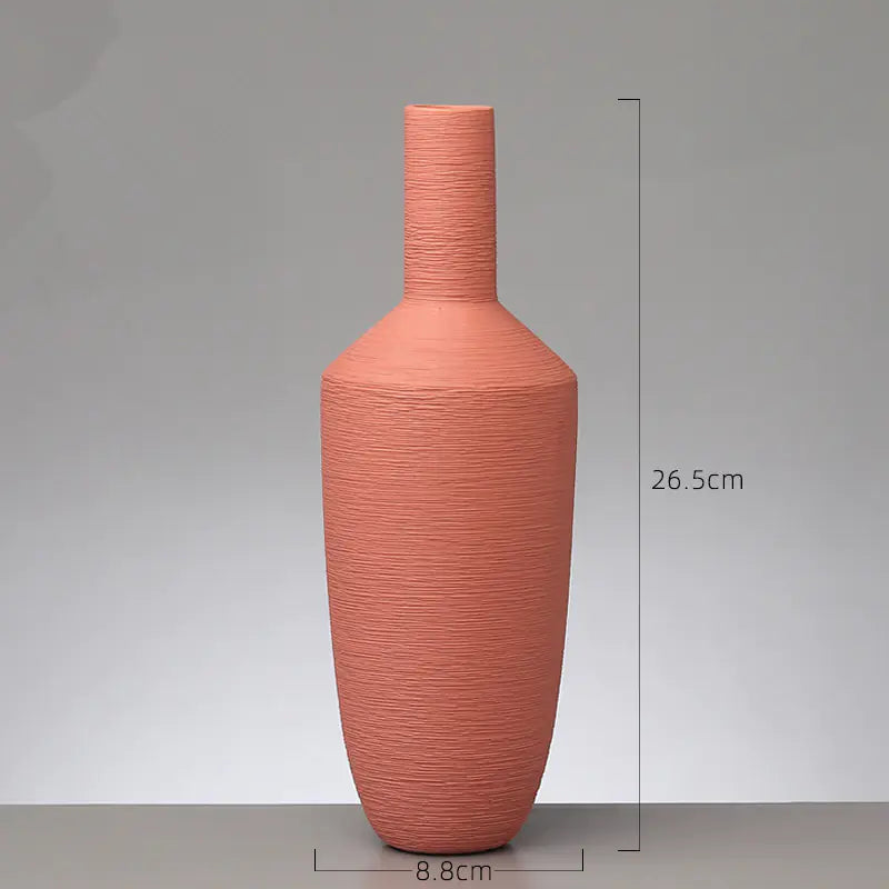 Nordic Minimalist Ceramic Vase for Home Decor