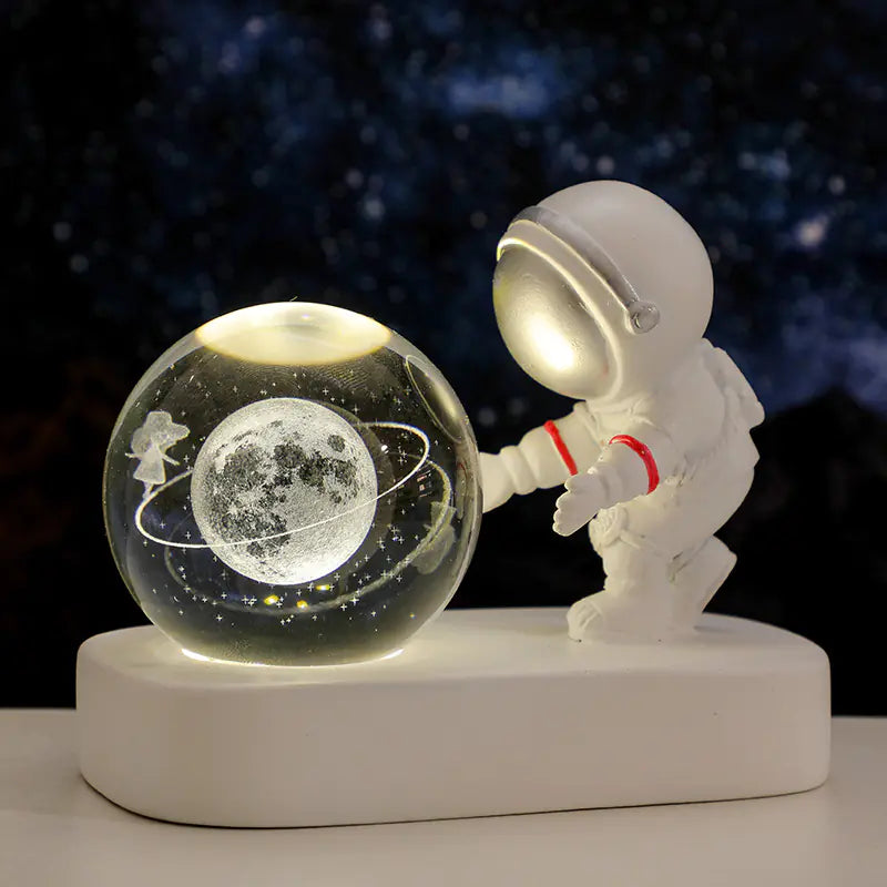 Creative Astronaut Starry Night Desk Light Decor