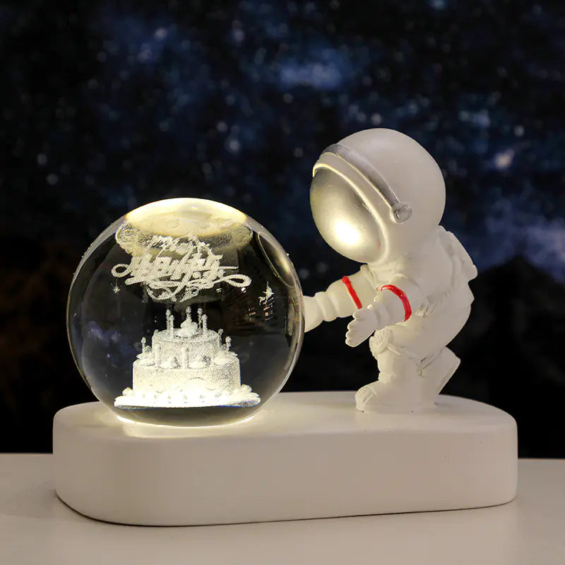 Creative Astronaut Starry Night Desk Light Decor