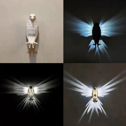 AeroGlow™ Bird Wall Lamp