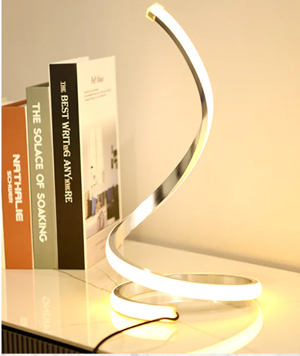 S-Shaped Eye-Caring LED Night Light for Home Decor