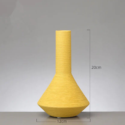 Nordic Minimalist Ceramic Vase for Home Decor