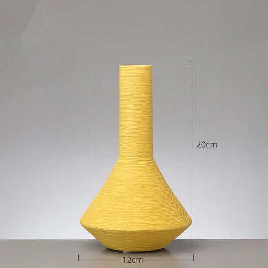 Nordic Minimalist Ceramic Vase for Home Decor