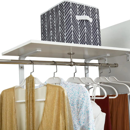 Contemporary Closet Organizer with Drawers