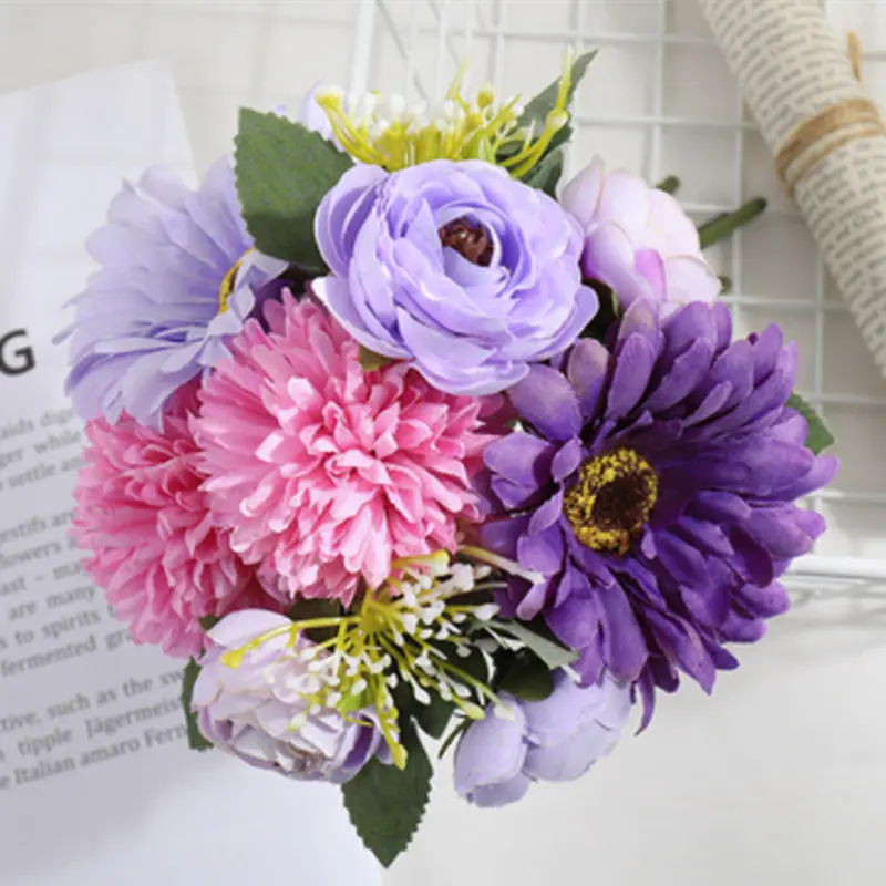 Artificial Flower Bouquet for Wedding & Home Decor