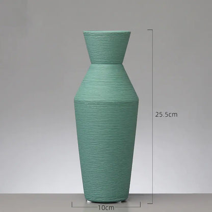 Nordic Minimalist Ceramic Vase for Home Decor