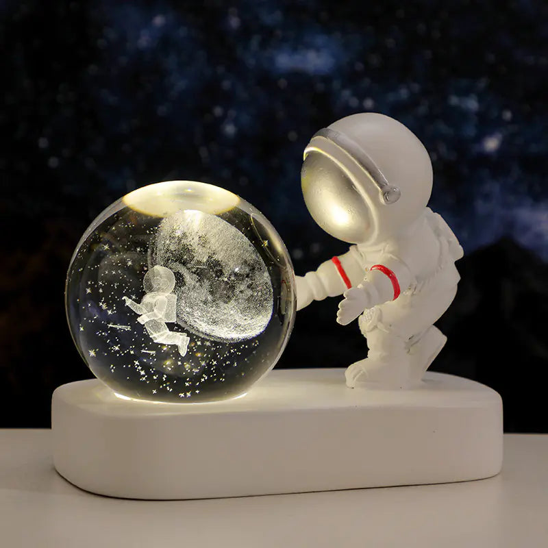 Creative Astronaut Starry Night Desk Light Decor