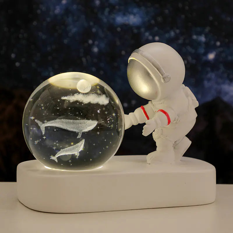 Creative Astronaut Starry Night Desk Light Decor